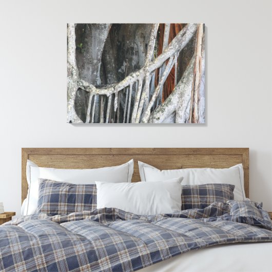 Toile Banyan Tree Closeup Photo (Insitu(Chambre))