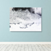 Toile Banzare, Sabrina et les côtes bouddhistes, Antarct (Insitu (Plancher de Bois))