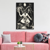 Toile Baphomet (Insitu(Salon))