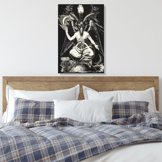 Toile Baphomet (Insitu(Chambre))