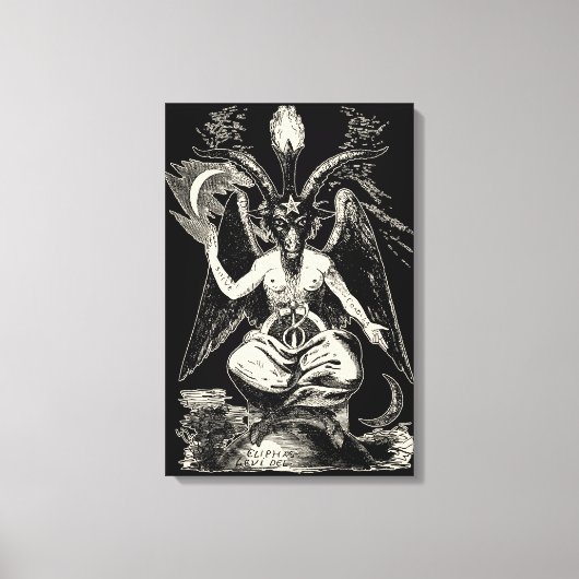 Toile Baphomet (Recto)