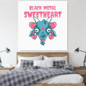 Toile Baphomet tête de chèvre mignon (Insitu(Chambre))