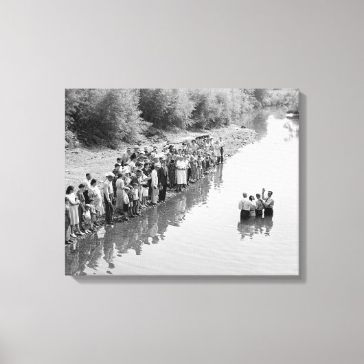 Toile Baptême de rivière, 1940 (Recto)