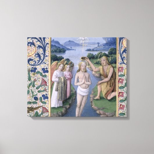 Toile Baptism of Christ (Recto)