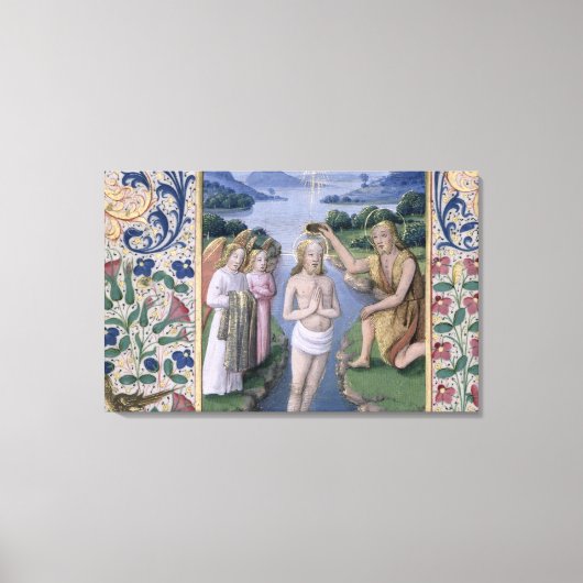 Toile Baptism of Christ (Recto)