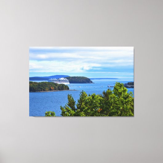 Toile Bar Harbour Diptych (Recto)