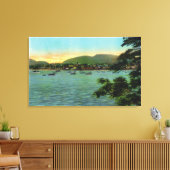 Toile Bar Island Vue sur le port de Bar (Insitu(Salon))