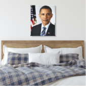 Toile Barack Obama Président américain Portrait de la Ma (Insitu(Chambre))