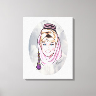 Toile Barbara Eden, je rêve de Jeannie.