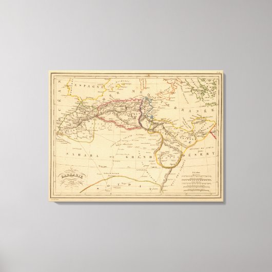 Toile barbarie (Recto)