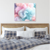Toile Barbe à papa abstraite (Insitu(Chambre))