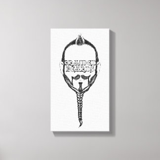 Toile barbe tressée