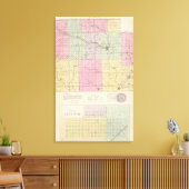 Toile Barber County et Hazelton, Kansas (Insitu(Salon))