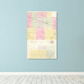 Toile Barber County et Hazelton, Kansas (Insitu (Plancher de Bois))