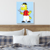 Toile Barbier À Rex Tyrannosaurus Avec Ciseaux. (Insitu(Chambre))