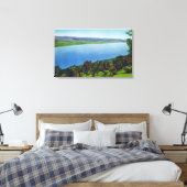 Toile Bare Hill Vue sur le lac Canandaigua (Insitu(Chambre))