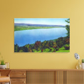 Toile Bare Hill Vue sur le lac Canandaigua (Insitu(Salon))