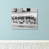 Toile Barils de Bootleg Liquor, 1922 (Insitu (Plancher de Bois))