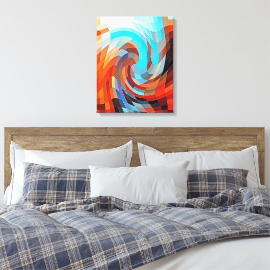 TOILE BARN ABSTRAIT (Insitu(Chambre))