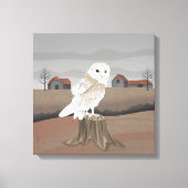 Toile Barn Owl (Recto)