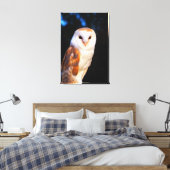 Toile Barn Owl 2 (Insitu(Chambre))