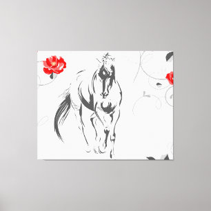 Toile Baroque Horse Canvas Imprimer