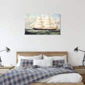 Toile Barque Clipper 'Clendovey' (huile sur toile) (Insitu(Chambre))