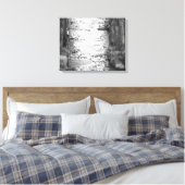 Toile Barre de bouleau noire et blanche 16x20 (Insitu(Chambre))