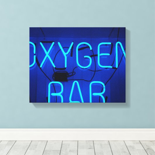 Toile Barre d'oxygène (Insitu (Plancher de Bois))