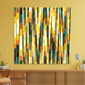 Toile Barres de couleurs (Insitu(Salon))