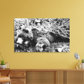 Toile Barr's Bear de plus de 10 pieds de long, Alaska (Insitu(Salon))