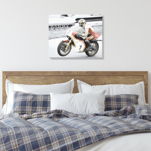 Toile Barry Sheene (Insitu(Chambre))