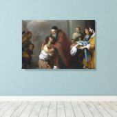 Toile Bartolome Esteban Murillo-Retour du prodigue (Insitu (Plancher de Bois))