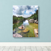 Toile Barton Creek 15 - Austin Texas (Insitu (Plancher de Bois))