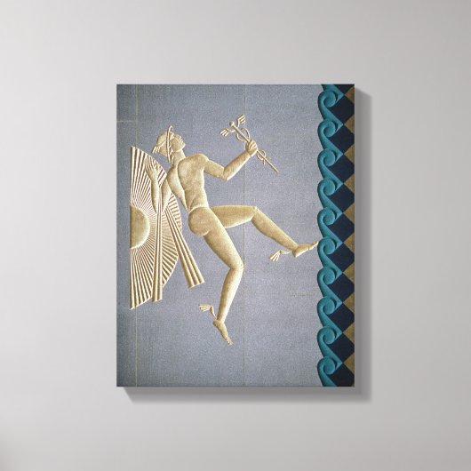 Toile Bas-relief représentant le mercure (Recto)