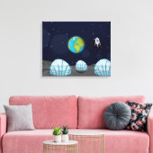 Toile Base lunaire (Insitu(Salon))
