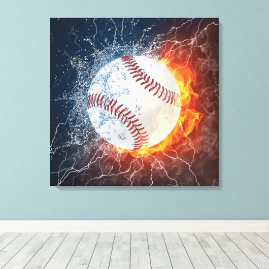 Toile Baseball (Insitu (Plancher de Bois))