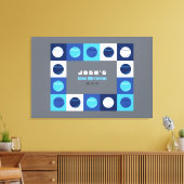 Toile BASEBALL Bar Bat mitzvah Se connecter Bureau (Insitu(Salon))