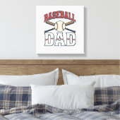 Toile Baseball Dad Vintage Engraving Shirt Design_1 (Insitu(Chambre))