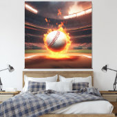 Toile Baseball Flamand Au Stade (Insitu(Chambre))