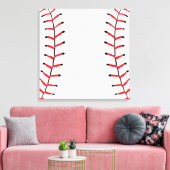 Toile Baseball Seams Sport Style Baseball Thème (Insitu(Salon))