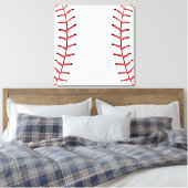 Toile Baseball Seams Sport Style Baseball Thème (Insitu(Chambre))