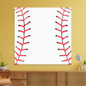 Toile Baseball Seams Sport Style Baseball Thème (Insitu(Salon))