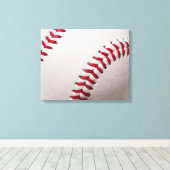 Toile Baseballs - Personnaliser Baseball Arrière - plan  (Insitu (Plancher de Bois))