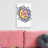 Toile Basic sacred mandala (Insitu(Salon))