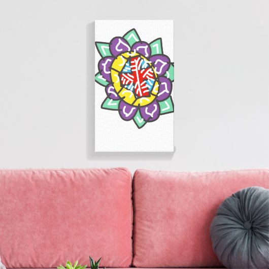 Toile Basic sacred mandala (Insitu(Salon))