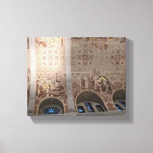 Toile Basilica of Sainte Anne de Beaupre, Québec, Canada (Recto)