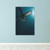 Toile Basket-ball cadeau (Insitu (Plancher de Bois))