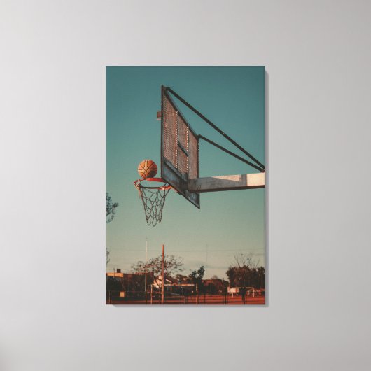 Toile Basket-ball cool (Recto)