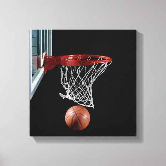 Toile Basket-ball en cerceau (Recto)